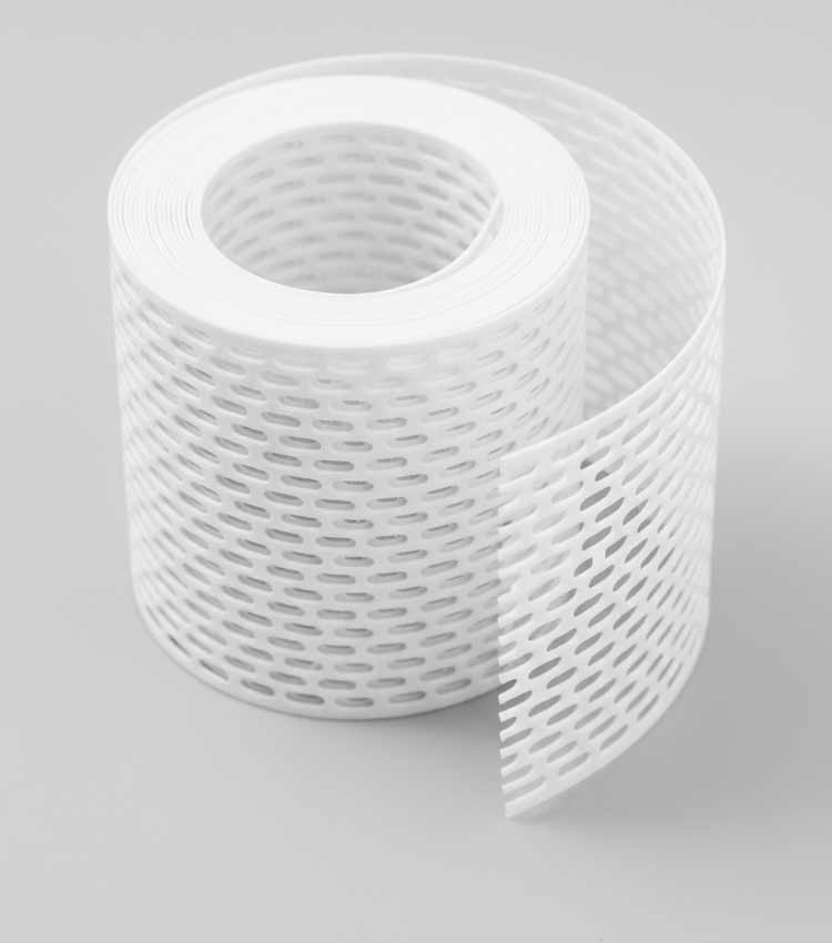 Лента карнизная белая