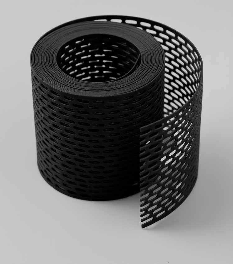 Лента карнизная черная