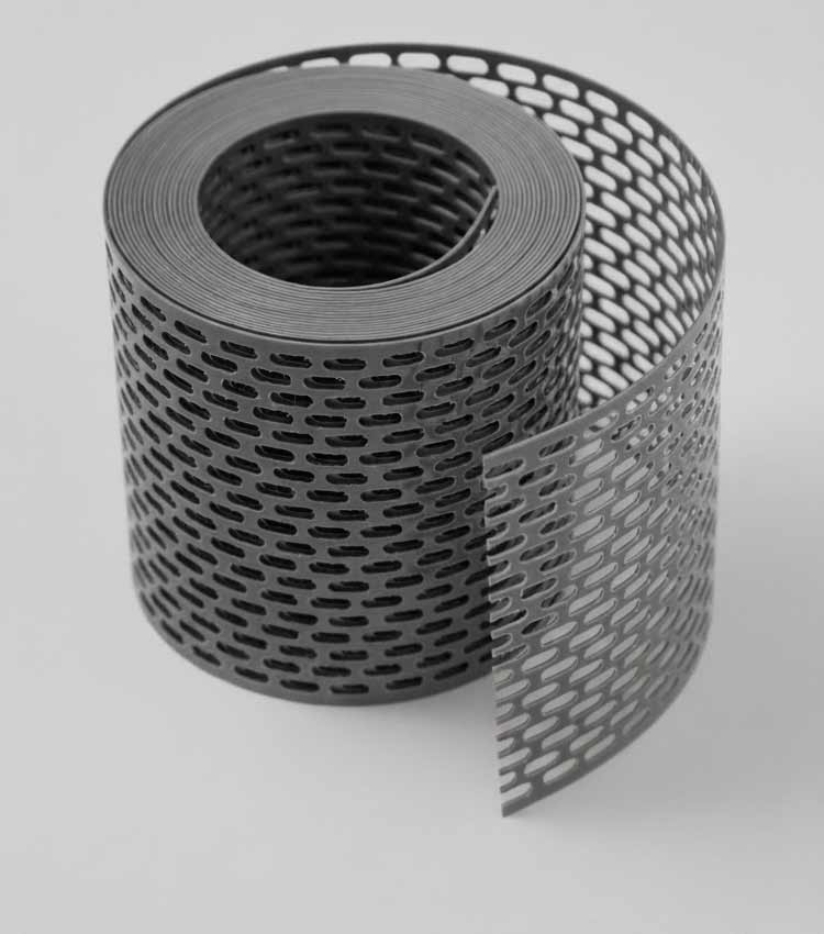 Лента карнизная серая